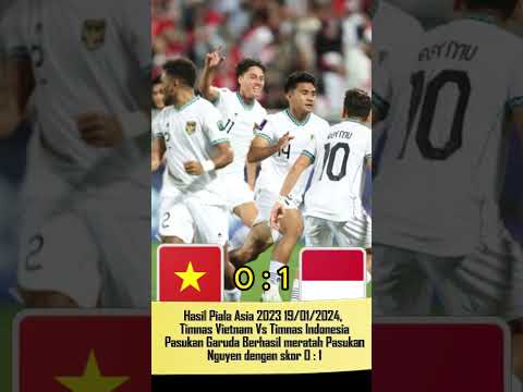 VIETNAM VS INDONESIA 0 : 1 - MATCH HIGHLIGHTS  | AFC Asian Cup 2023