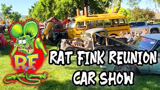 2023 RAT FINK REUNION CAR SHOW  MANTI, UTAH   OVER 3 HOURS OF RAT FINK'S CARS