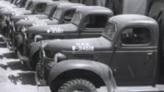 Dodge Trucks/Pre Power Wagon Doing Their Part During World War II
