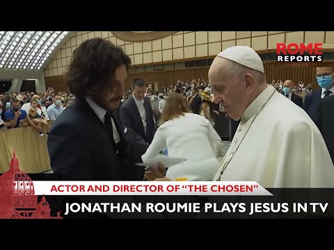 Actor And Director Of The Chosen Meet Pope Francis At The Vatican