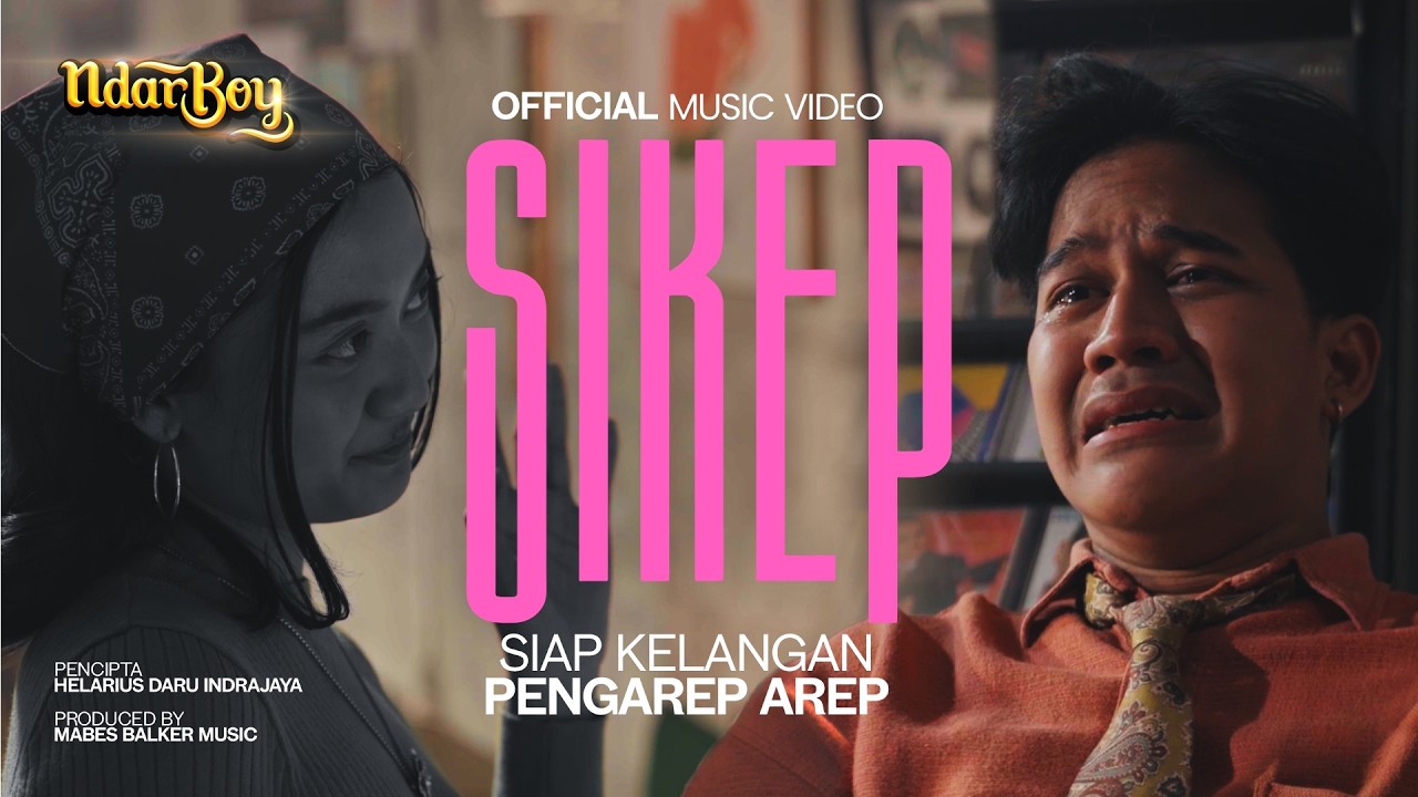 Ndarboy Genk - Sikep "Siap Kelangan Pengarep Arep" (Official Music Video )