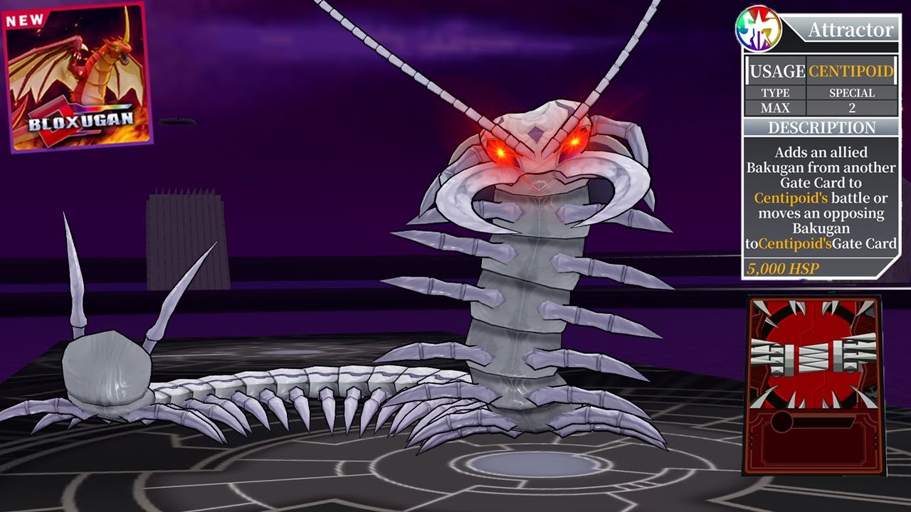 Centipoid Is Awesome In Bloxugan! - YouTube