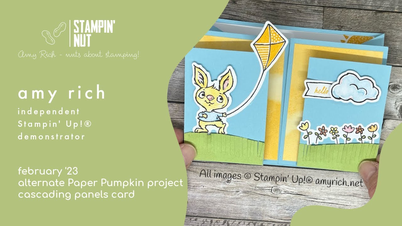 February '23 Alternate Paper Pumpkin Project - YouTube