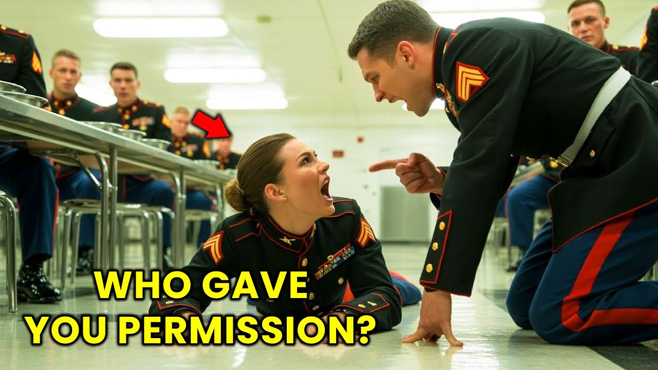 Marine Shoved Her in the Mess Hall — Unaware She Had Just Stepped Out of the War Room