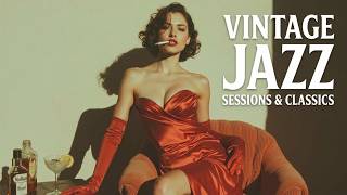 Vintage Jazz &amp; Retro Swing Music ~ 1940s Jazz Playlist for a Smoky Jazz Bar Atmosphere Jazz