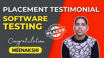 Software Testing Course in Chandigarh Mohali | Placed Student Review | ThinkNEXT