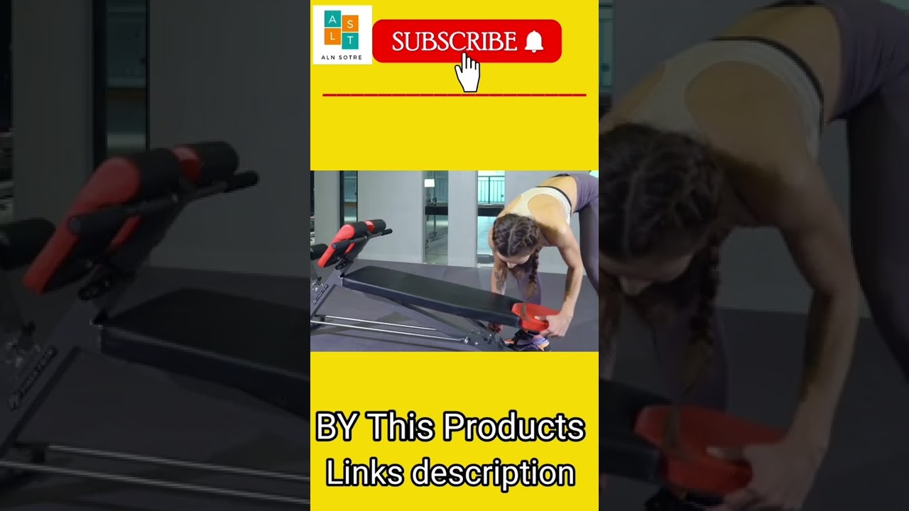 FINER FORM Multi-Functional Weight Bench for Full All-in-One Body Workout – Hyper Back Extension