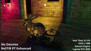ReSTIR PT (enhanced) Demo - Rendered in Real Time on Laptop RTX 4060