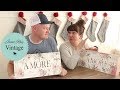 How To Watercolor With Chalk Paint and Stamps