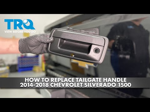 How to Replace Tailgate Handle 2014-2018 Chevrolet Silverado 1500