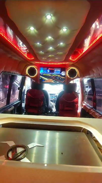KEREN!!! interior suzuki carry bagaikan diskotik berjalan