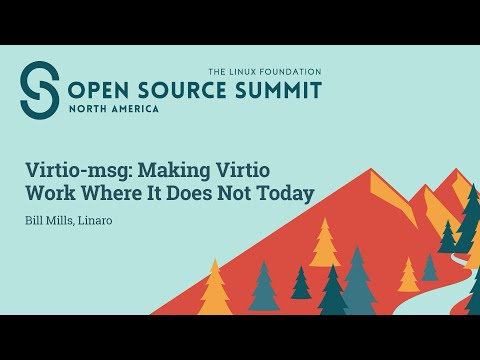 Virtio-msg: Making Virtio Work Where It Does Not Today - Bill Mills, Linaro Episode cover