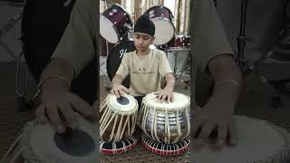 Learning Tabla In Summer Camp #dpsnabha #tabla #kehrvatal #tablasolo #shortsfeed #shorts