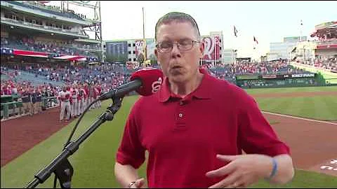 Chris Ullman whistles National Anthem at Washingto...