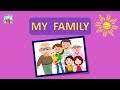 👨‍👩‍👧‍👦   Урок по теме MY FAMILY. EASY ENGLISH