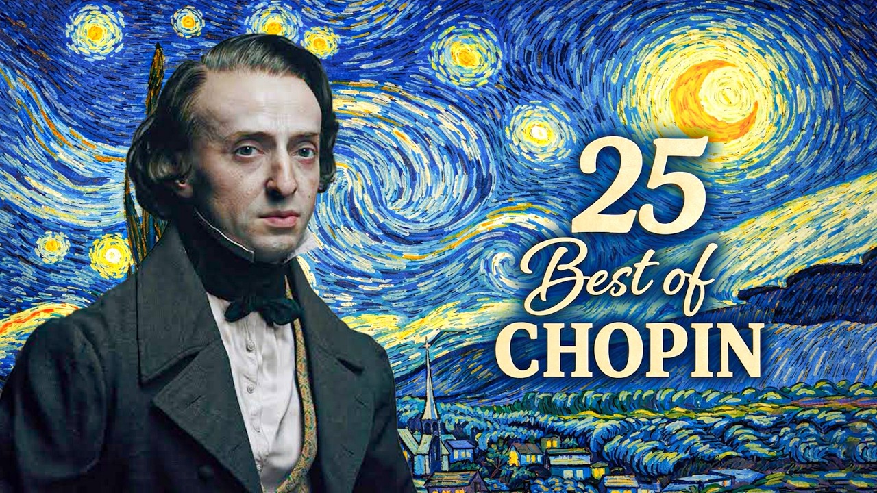 25 лучших шедевров Шопена, которые стоит послушать хотя бы раз в жизни.