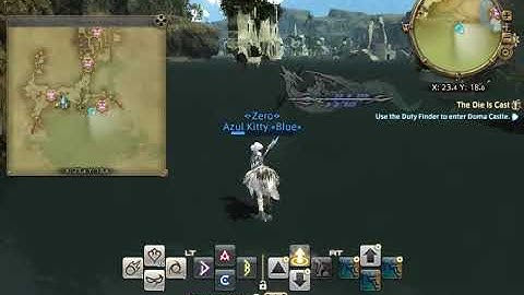 FFXIV Outer La Noscea: Kobold Invisiwall Climb + Barrier Break OOB [PATCHED]