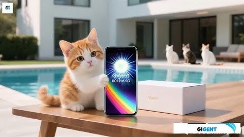 GIgent B01 Pro 5G Boot Animation & Incoming Call