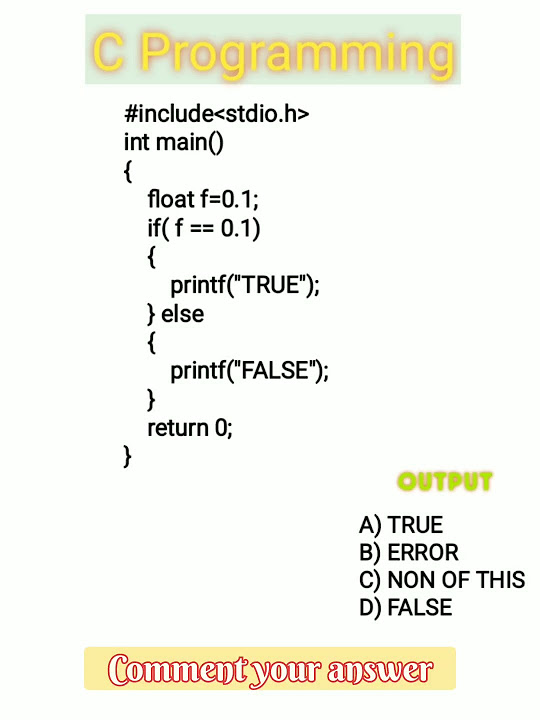 simple c programming language question || c language questions 💯🧠 part ...