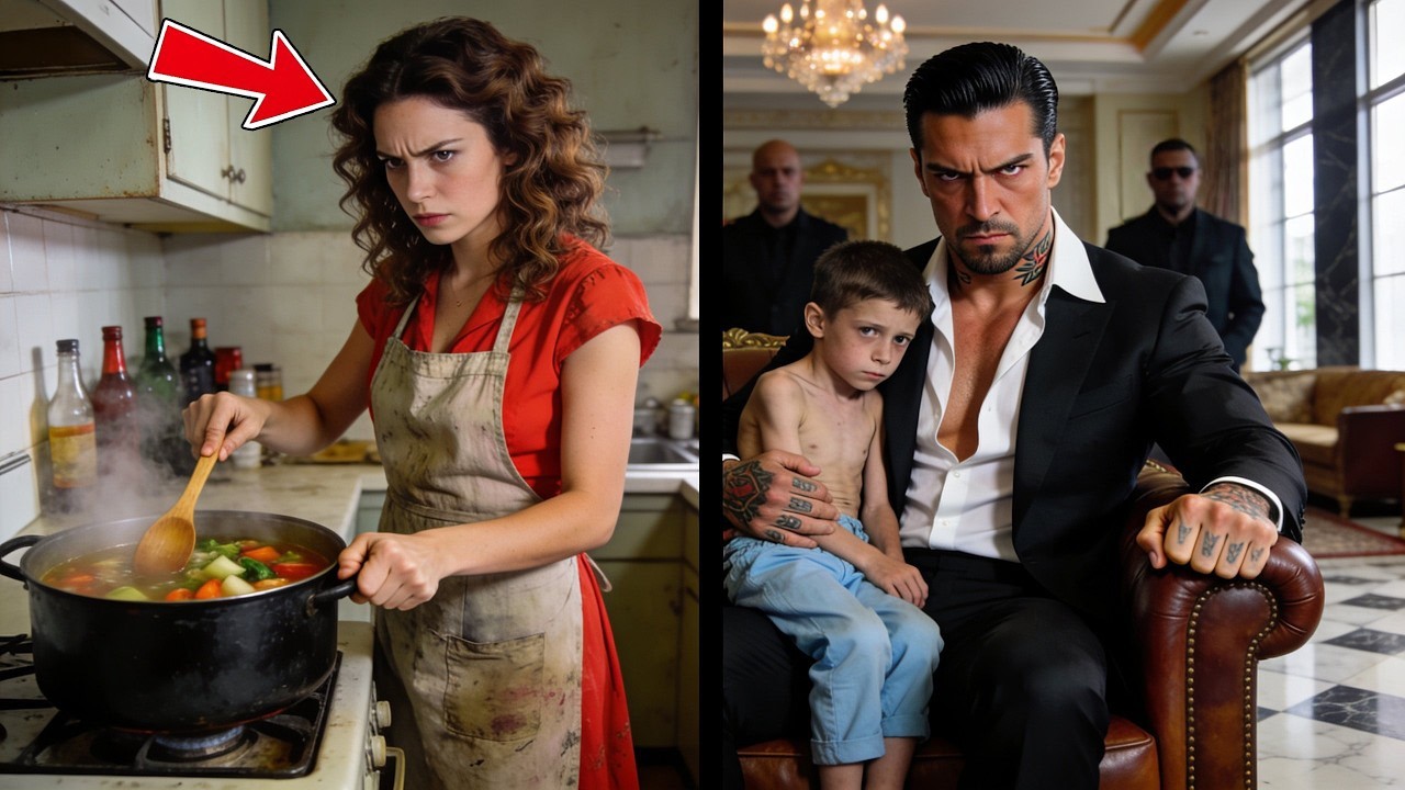 “50 şef kovuldu! Mafya babasının oğlu sadece bu kadının yemeğini yiyor.”