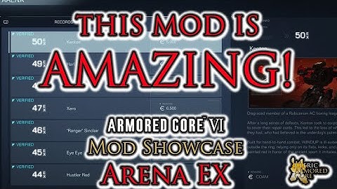 Armored Core 6 Mod Showcase - Arena EX part 2