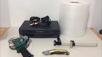 How to Pack and Ship a VCR to Sell on eBay