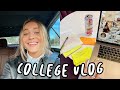 day in the life of an art school student (college)