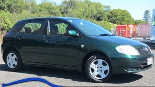 2003 Toyota Corolla GL NZ New Auto Hatchback ** Cash4Cars ** ** SOLD **