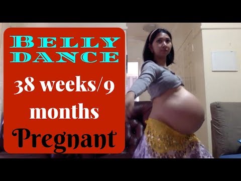 Belly Dance While 38 Weeks Pregnant