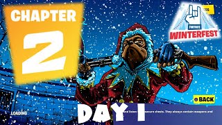 Winterfest Challenge Day 1 - Deal Damage with a Snowball Launcher - Fortnite Battle Royale screenshot 2