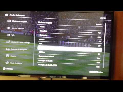 Tutorial configurando Tv da Sony de Alta definição para jogos