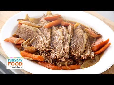 Slow-Cooker Brisket for Passover - Everyday Food with Sarah Carey