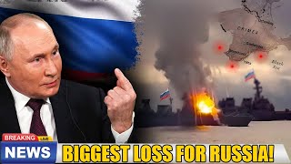 Putin in Shocked! Ukraine&#39;s elite forces blew up Russian battleship with an ingenius tactic!