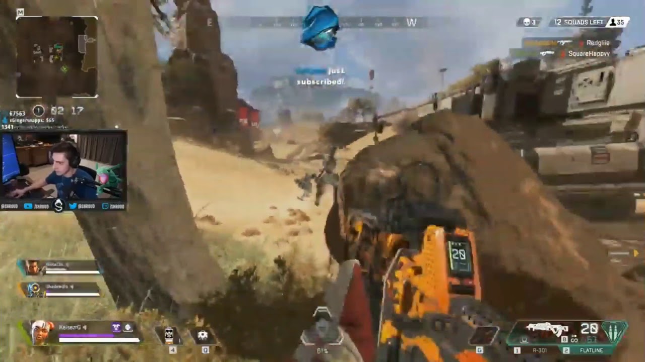 Shroud Apex legends Compilation!