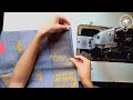 How to mekhela stitch   