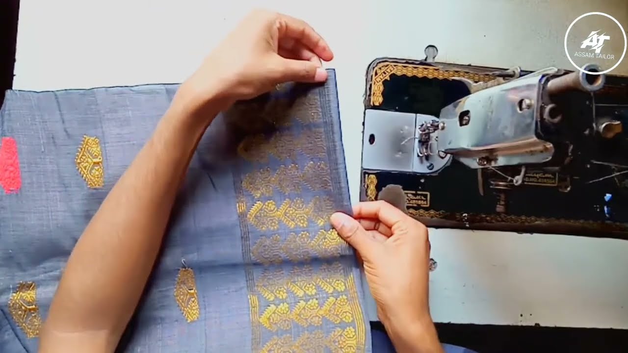 How To Mekhela Stitch/মেখেলা কেনেকৈ চিলোৱ হয় /Dress Assamese 