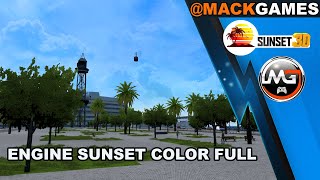ENGINE SUNSET3D COLOR FULL ATS ETS2 E OUTROS GAMES
