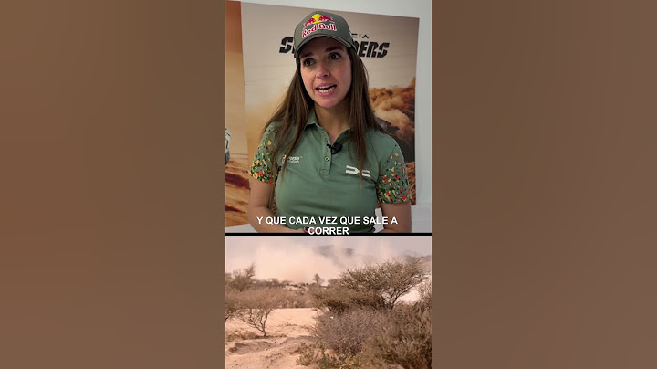 Cristina Gutierrez: "El año que viene vamos a luchar por todo" #dakar #dacia