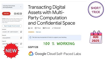 Transacting Digital Assets with Multi-Party Computation and Confidential Space || 2025 || #GSP1128