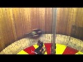 Riding the wall of death in The Common at Glastonbury 2011