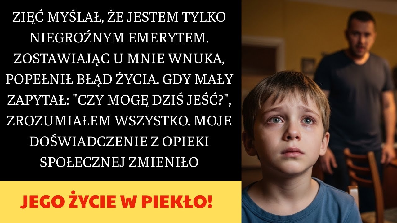10-letni wnuk zapytał: „Czy mogę dzisiaj jeść?”. Odkryłem okrutny sekret zięcia.