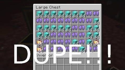 PATCHED IN 1.16 Minecraft Java Edition Working DUPE!!! 1.15.2