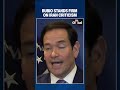 Marco Rubio Defends Harsh Iran Remarks, Calling Iran Leadership “Religious Theocratic Lunatics”