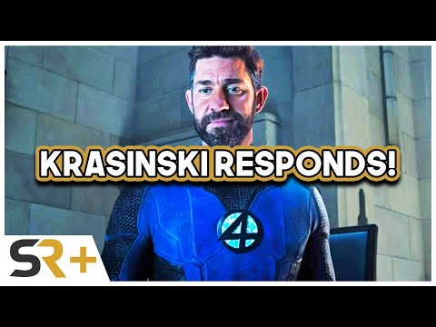 John Krasinski Responds To MCU Fantastic Four Movie Announcement!