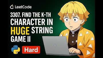 LeetCode 3307 — Find the K-th Character in String Game II 🔥 | Reverse Simulation Explained | Python