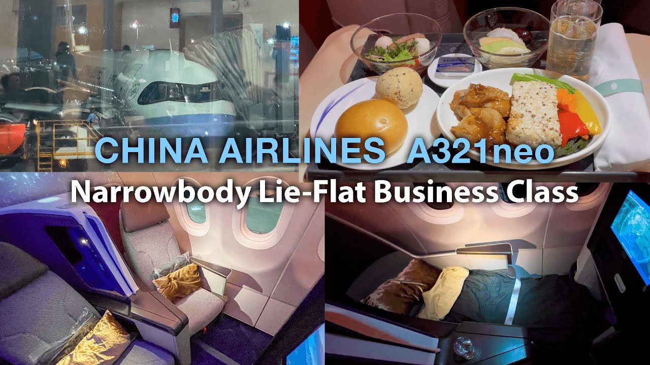 Narrowbody Lie-Flat Business - China Airlines A321neo