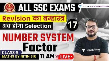 Number System Class-5 | Maths By Nitin Sir | All SSC Exams 2021