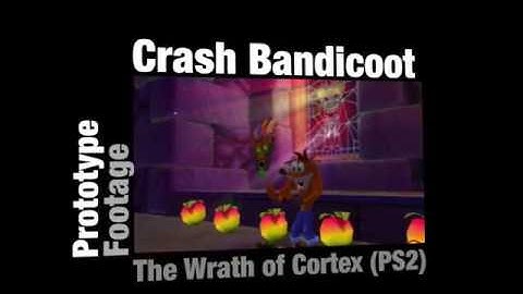 Crash Bandicoot - actual early prototype footage!