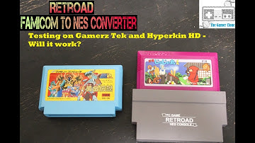 Famicom to NES adaptor by Retroad - Clone Console Test - 8-bit Gamerz Tek and Retron HD. Episode 8