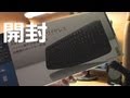 ELECOM WIRELESS KEYBOARD TK-DM022TBK 開封